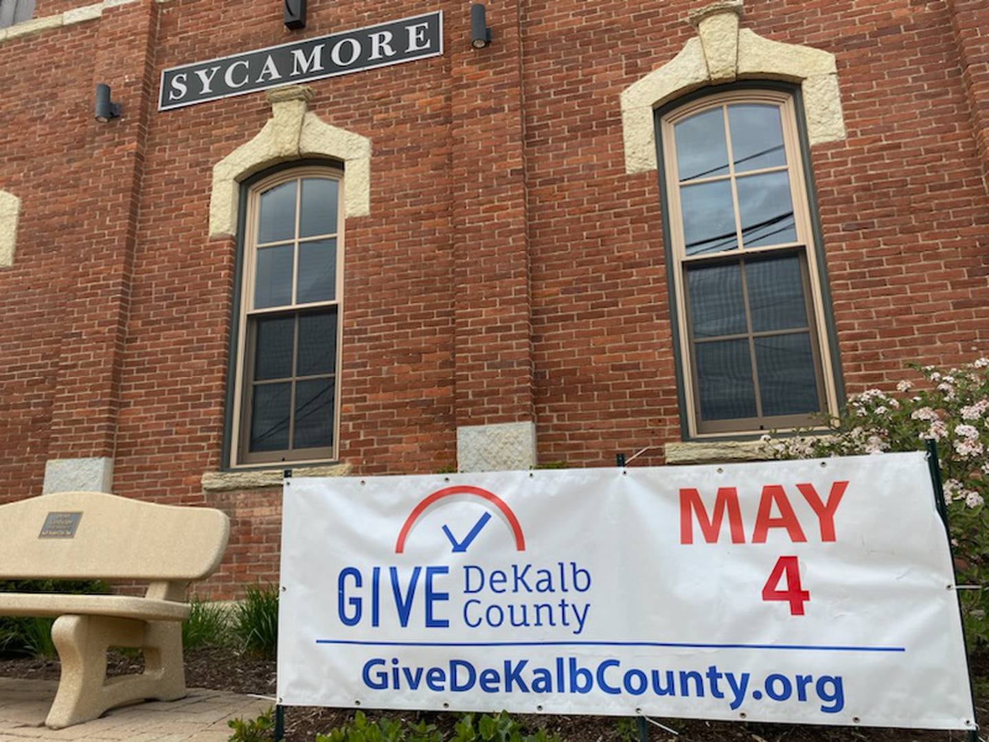 Give DeKalb County, a countywide fundraising event that has raised $6.8 million in nine years for area nonprofits, is hosting its 10th annual 24-hour donation-a-thon on Thursday. In-person donations will be accepted Thursday, May 4, 2023 at the DeKalb County Community Foundation, 475 DeKalb Ave, Sycamore, shown here Tuesday, May 2, 2023.