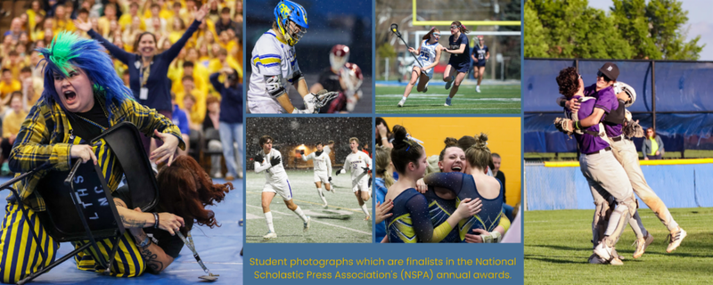 Lyons High School advisor Joseph Maffey and six students/recent graduates have been named finalists in the National Scholastic Press Association’s annual awards, which are the top prize for individual work in scholastic journalism.