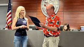 ‘Wheel of Fortune’ champion honored by Yorkville mayor with certificate of recognition