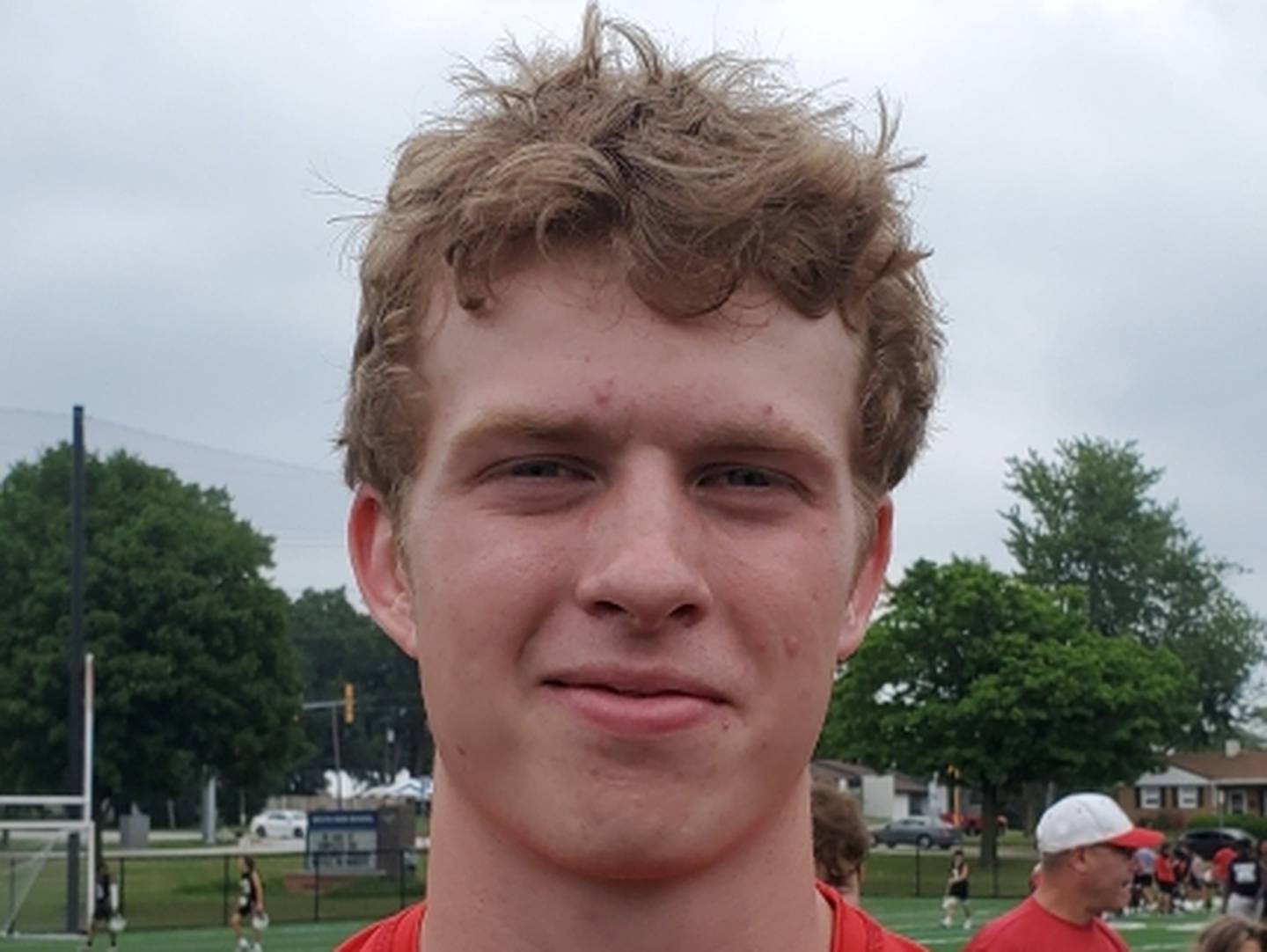 Hinsdale Central senior quarterback Billy Cernugel