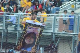 High school football game raises awareness of pediatric cancer, St. Charles-based foundation