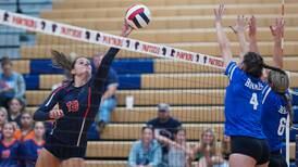 Girls volleyball: Long Beach State recruit Sidney Hamaker sparks Oswego past Rosary in season opener