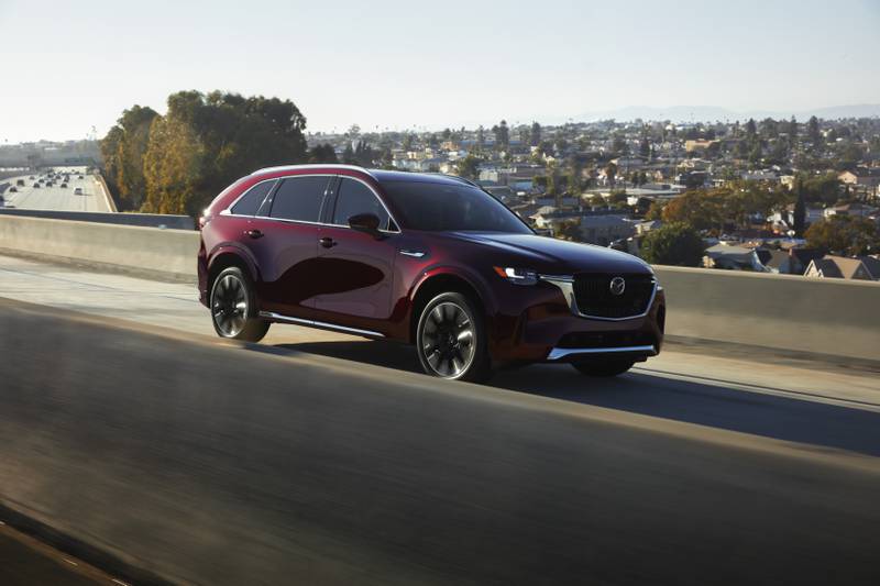 The 2024 CX-90 is the biggest SUV Mazda has ever offered.