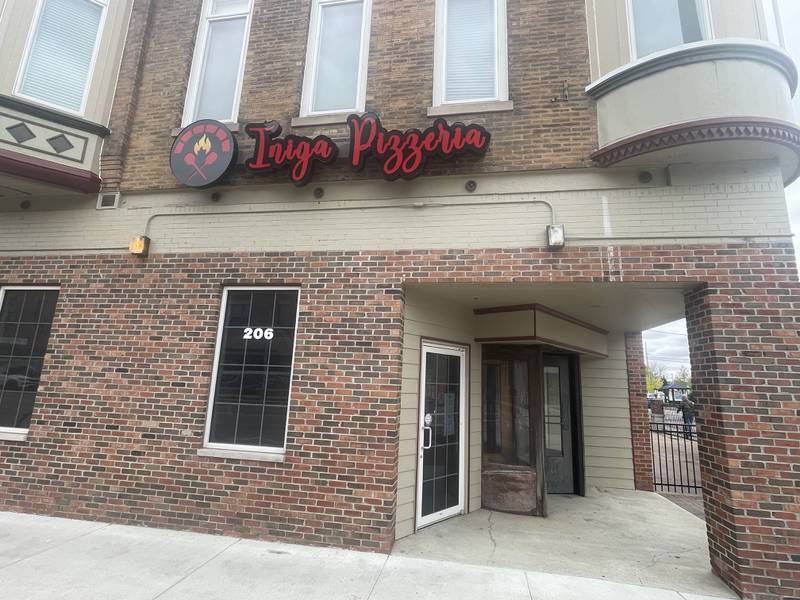 Iniga Pizzeria is seen May 5, 2025, in downtown DeKalb.