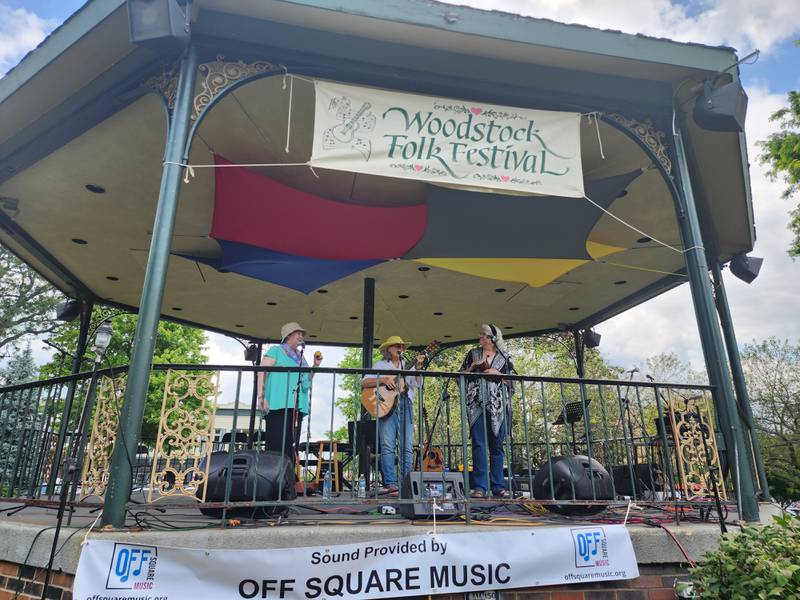 The 40th annual Woodstock Folk Festival is Sunday, July 20 at the historic Woodstock Square.