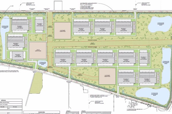 Proposed Yorkville data center increases set backs but neighbors still concerned about proximity
