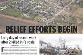 Historical covers for April 11: Relief Efforts Begin in Fairdale