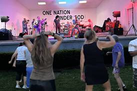 Chicago tribute band rocks the band shell in Mt. Morris during Jamboree concert series