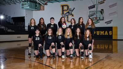 Putnam County eighth-grade volleyball
