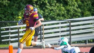 Loyola Academy shows depth against depleted Providence Catholic in 40-0 win