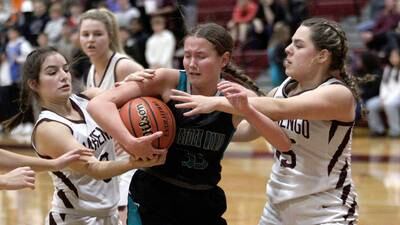Photos: Woodstock North at Marengo girls basketball 