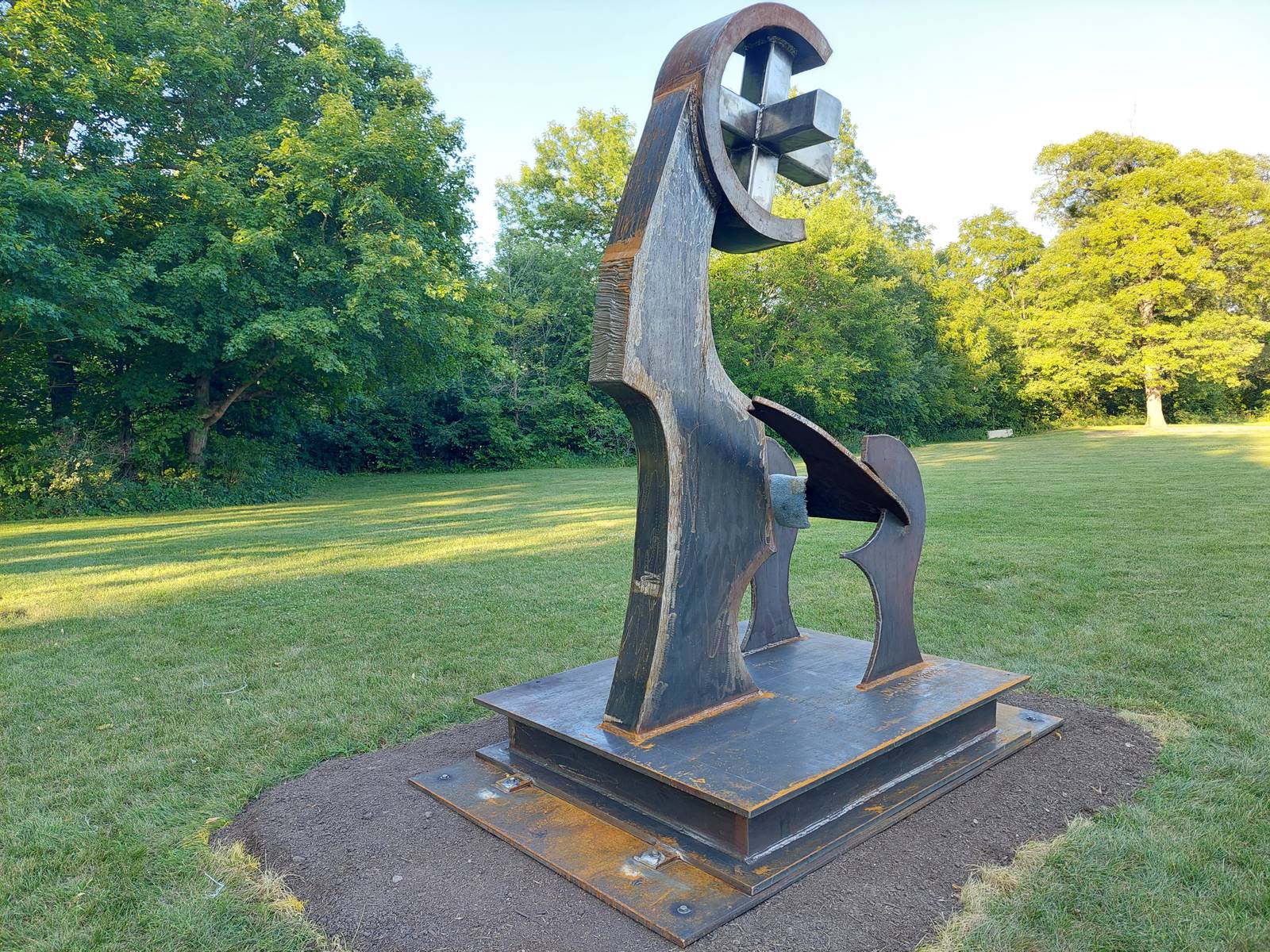 Streator sculptor adds another display to Marilla Park Shaw Local
