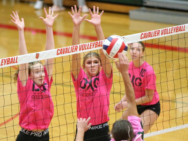 Volleyball: La Salle-Peru dominates rivalry match against St. Bede