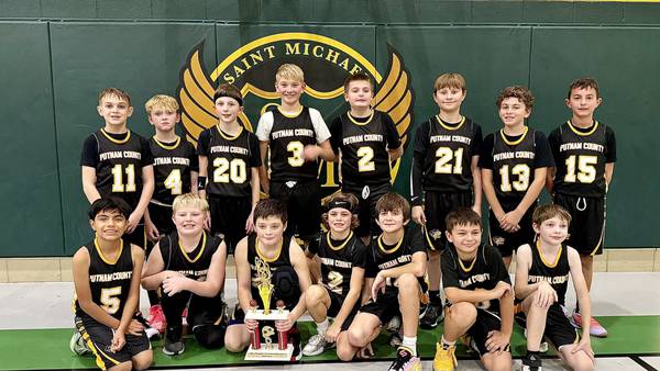 Putnam County fifth grade finish second at the Joe Kudrick Tournament