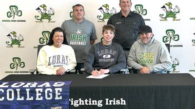 Seneca’s Ryker Terry will hit the course for Loras College