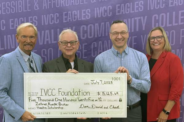 IVCC theater trio launches student scholarship