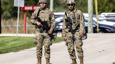 Photos: National Guard members maintain presence in Will County