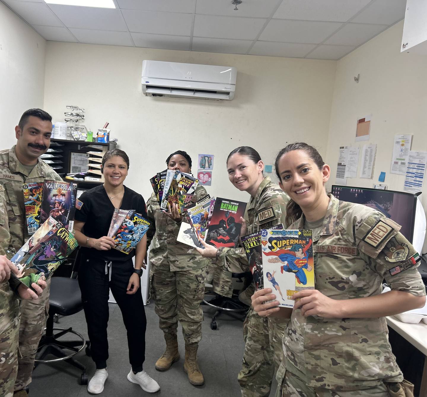 ComicBooks for Kids provides donated comic books that are above a child's reading level or too mature to the military through their sister non-profit organization
ComicBooks For Troops (CB4T.ORG).