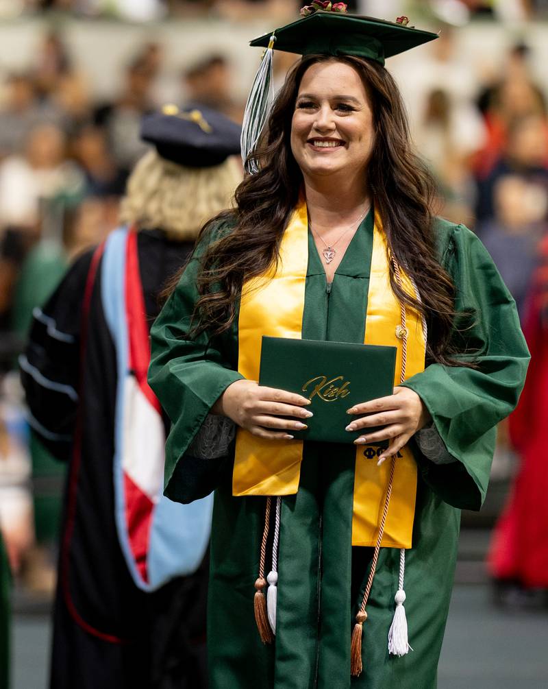 Kishwaukee College spring 2025 semester graduate