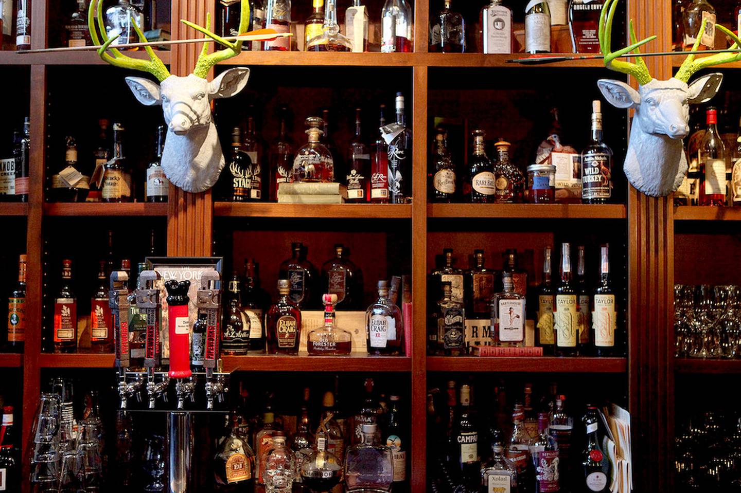 Part of the extensive bourbon and whiskey available at Niche Restaurant in Geneva. The restaurant, located at 14 S. Third St., has more than 600 bourbons, whiskeys and ryes.