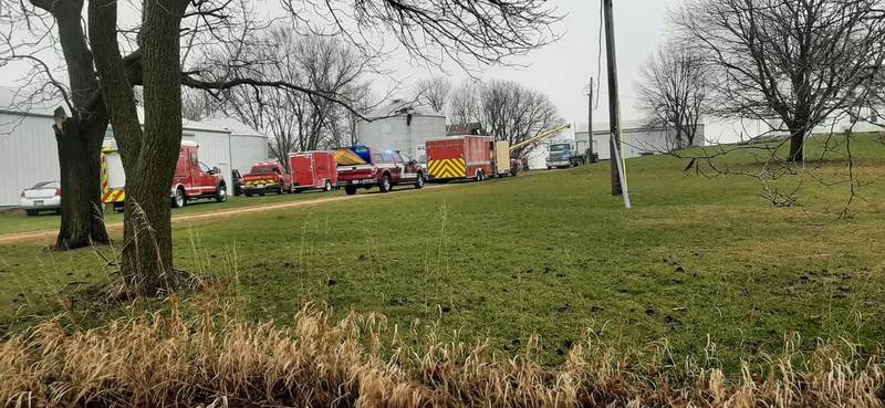 Emergency crews rescued a man who was entrapped in a grain bin Monday morning. Walnut, Ohio and Princeton fire departments responded 9:36 a.m. Monday along with the Lee County Sheriff’s Office.