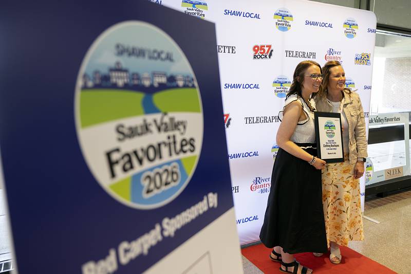 Shaw Local celebrated the winners and nominees of the Sauk Valley Favorites with a dinner and awards ceremony Tuesday, May 12, 2026, at Sauk Valley College.