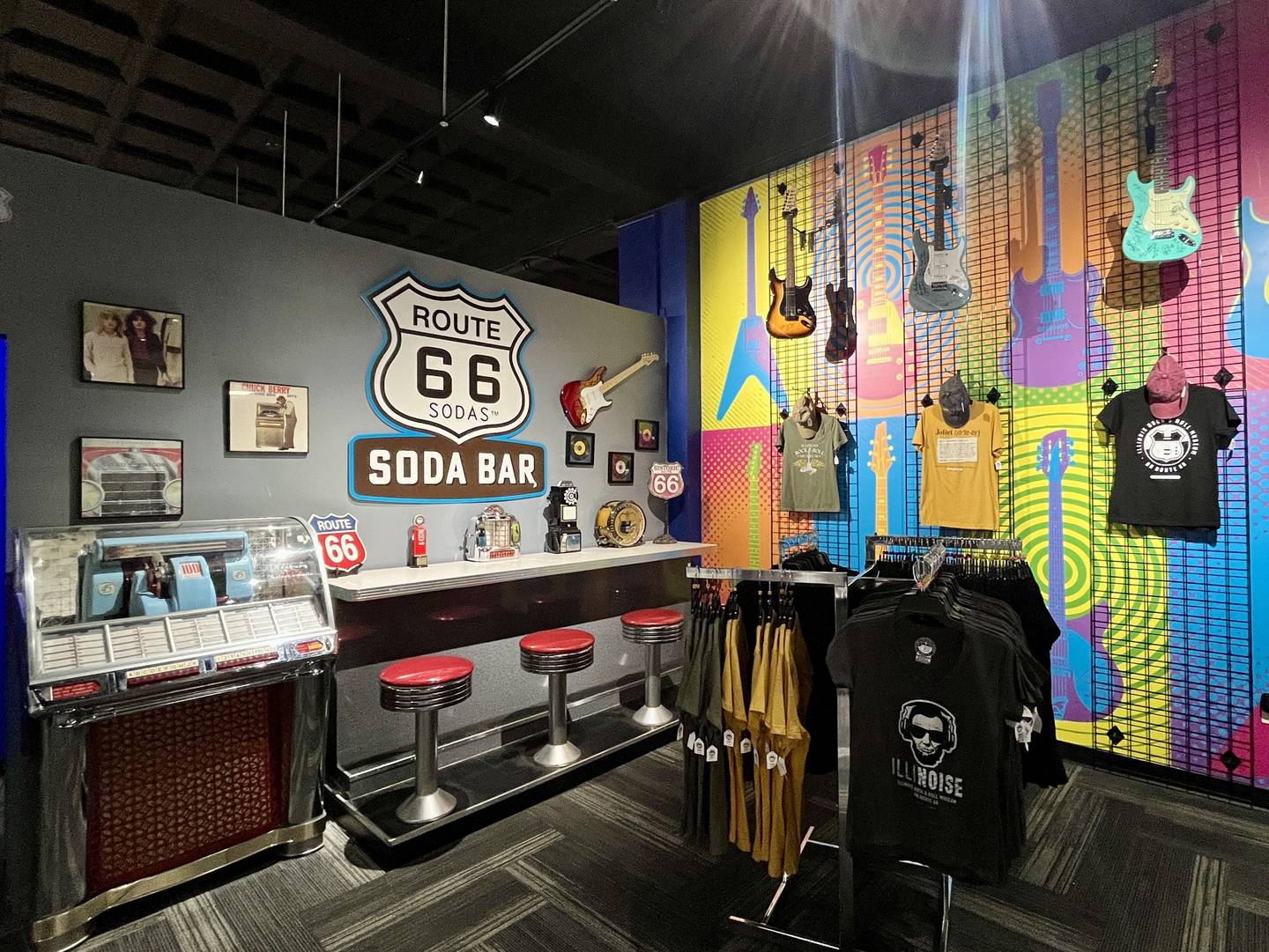 Explore 9 museums, historic sites and natural spaces located near Joliet's Route 66 - including the Illinois Rock & Roll Museum on Route 66.

Photo provided Heritage Corridor Destinations