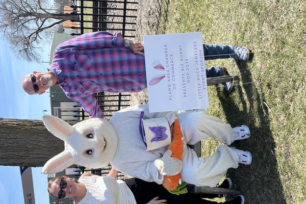 Around 500 people turn out for the Biz Bunny Hop hosted by the Plano Chamber of Commerce