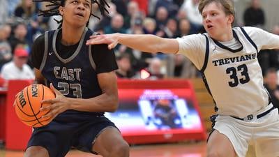 Photos: Oswego East vs. New Trier boys basketball at the When Sides Collide Shootout