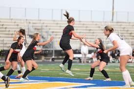 Class 3A girls soccer: Madi Watt’s two goals lead Lincoln-Way Central past Andrew