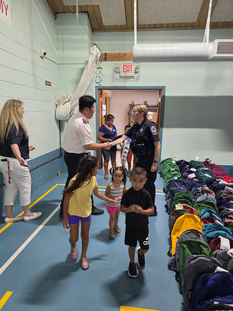 The Salvation Army of McHenry County hosted its annual back-to-school party  July 31, 2025, in Crystal Lake, providing 1,000 backpacks filled supplies, plus 130 tablets donated by the World Literacy Foundation, haircuts, food, entertainment, live music and vehicles from local fire and police departments to explore.