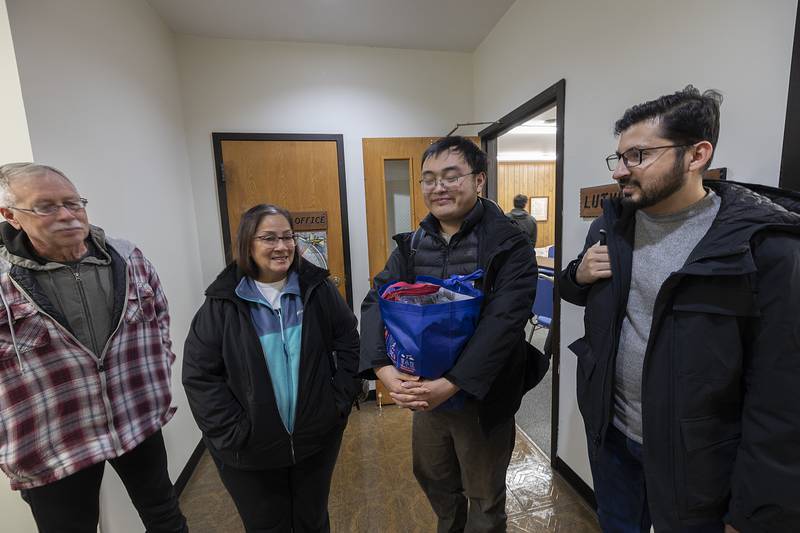Dale and Connie Bland of Sterling have long hosted students for the Rock River International Fellowship group. This year they will host Yong Zhou of China and Hassan Jahanzaib of Pakistan for the Thanksgiving holiday.