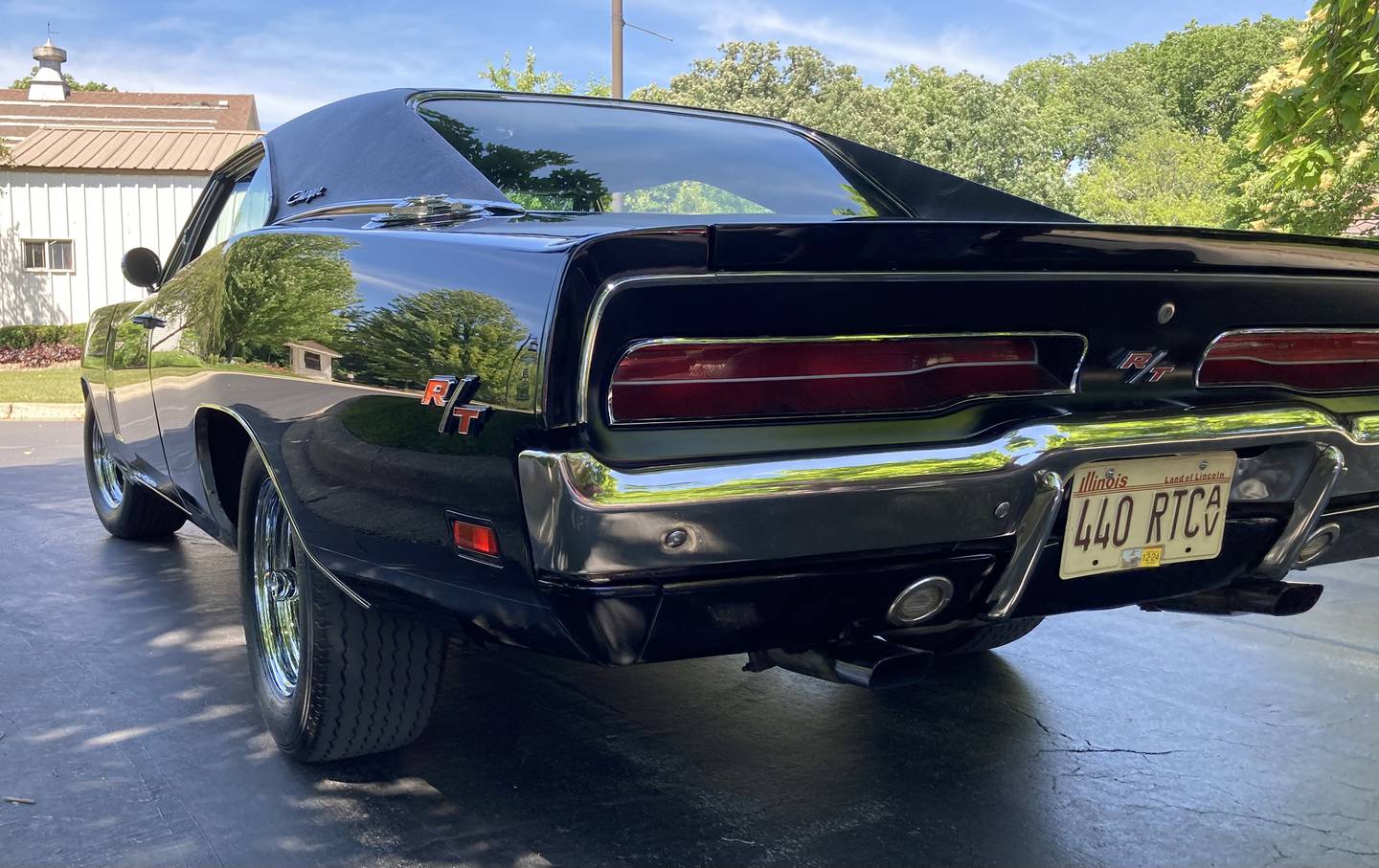 Photos by Steve Rubens - 1969 Dodge Charger R/T Rear