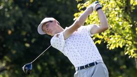 Photos: IHSA varsity boys class 3A sectional at Wedgewood Golf Course