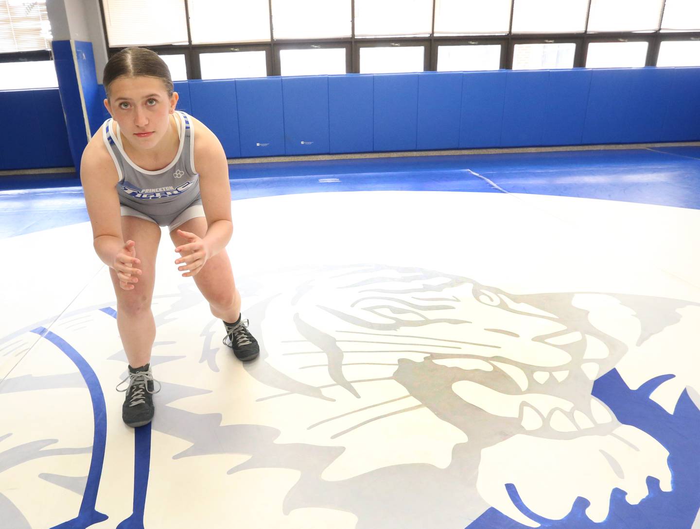 Princeton's Izzy Gibson is the 2023-2024 girls wrestler of the year.