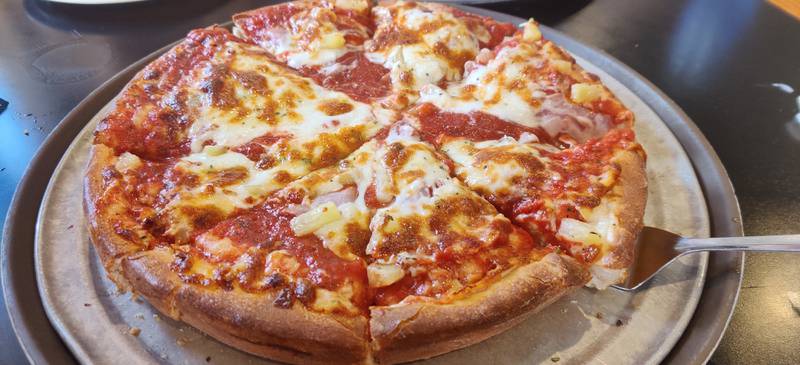 Shaw Local Mystery Diner feature photo - The pan pizza at Pizza Pro's in DeKalb.at Pizza Pro's in DeKalb