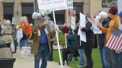 Photos: May Day Rally in Oregon, Illinois