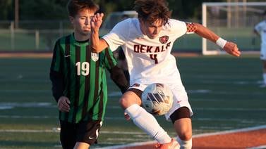 Photos: DeKalb boys soccer hosts St. Edward in Barb Cup