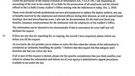Documents: La Salle County costs in auditor case