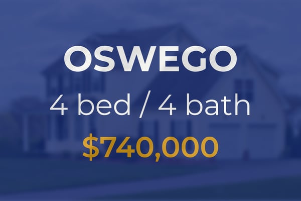 Four-bedroom home in Oswego sells for $740,000