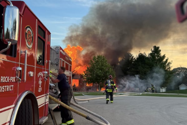 Kendall County home ‘a total loss’ after fire, residents escaped safely
