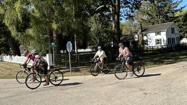 Perfect weather provides beautiful backdrop for Ogle County’s scenic bike ride 