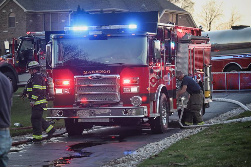 Photos Marengo fire causes 300K in damage to home Shaw Local