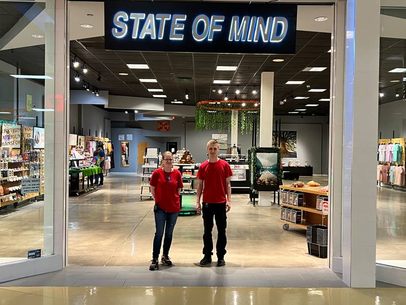 Jessica Hansen and Andrew Kennedy have opened State of Mind in the Northland Mall.