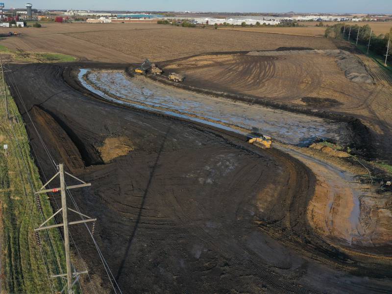 Photos: Work begins on Ameren's Illinois Valley Reliability Project switching station in La Salle