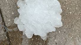 NWS: Supercell that hit Kankakee may have produced record-sized 6-inch hailstone