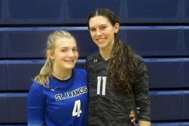 Suburban Life girls volleyball notebook: Mackenzie Krzus and Addi Samolinski form a bond at St. Francis