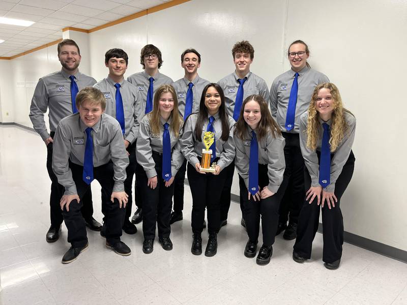 The Princeton High School Scholastic Bowl Team earned third place on Saturday at the Winnebago Invitational, held at Winnebago High School.