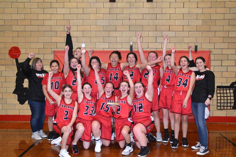 Ladd defeated Malden 12-10 to capture the BVEC girls basketball tournament championship at LaMoille Friday night. LaMoille beat Bradford for third place.