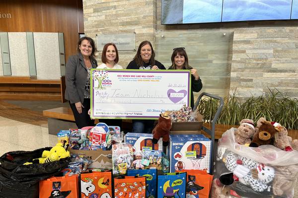 Will County women’s group helps Team Nicholas support children at Silver Cross Hospital